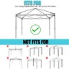 8x8 Canopy Replacement Top, Replacement Cover for 8x8 Pop Up