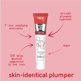 Face Facts Face Facts Collagen & Q10 Day Cream | Collagen + Ubiquinone (Q10) |Soften + Smooth | Temporarily reduce the appearance of fine lines | 50ml