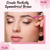 Firm Eyebrow Brush Kit For Makeup Pomade Tint Stencil Color