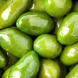 Sanniti Whole Bella Di Cerignola Olives Jar, 20.5 oz