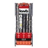 kwb PowerBox Combination Drill Bit Set - 9 Piece Drill