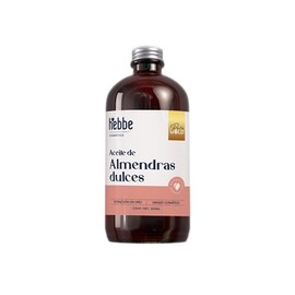 HEBBE - Aceite de Almendras 500ml | Nutrición y Suavidad | Combate Arrugas y Manchas | Refuerza Uñas | Hidratación Duradera | Rico en Ácidos Grasos Esenciales.
