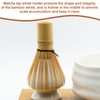 sourcing map Ceramic Chasen Stand 67mm Matcha Whisk Holder Teas