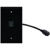 RiteAV (1 Gang Flat HDMI Wall Plate w/Pigtail Extension Cable
