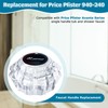 Dreyoo Shower Faucet Handle Replacement for 940-240, Shower Faucet Handle