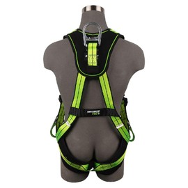 SafeWaze FS-FLEX285-QC-L/XL PRO+ Full Body Harness: 3D, QC Chest, QC Legs (L/XL)