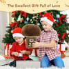 MaoGoLan 2pcs Hedgehog Stuffed Animal - 12" Mushroom Plush House