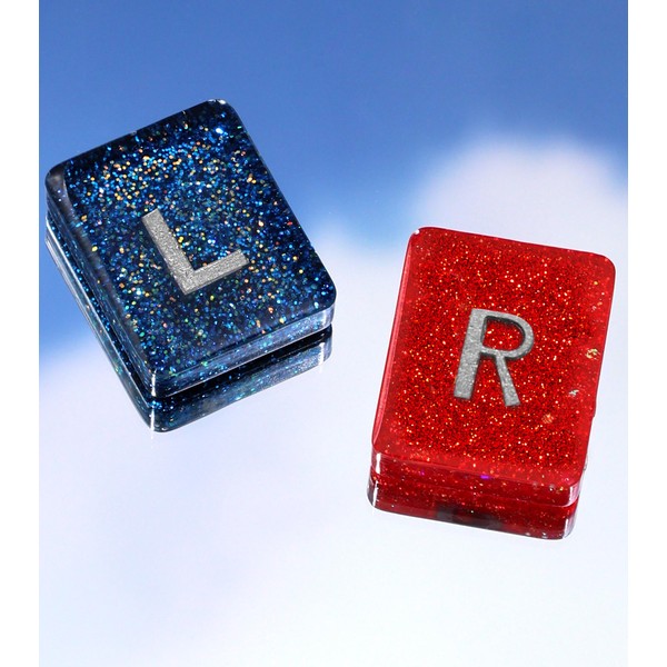 Plifal Xray Markers with Lead Initials - X-ray Markers Blue