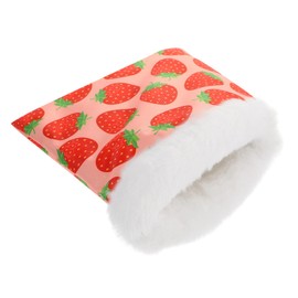 WOONEKY Warm Nest for Small Pets Hamster Guinea Pig Hedgehog Bed Cuddle Cup Hideaway