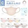 Bijoubox Grgeg Cooling Mask, Bicolor Three-Dimensional, Summer, Cool, Nipple Mask,