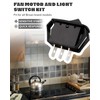 Fan Motor and Light Switch Kit Fit for Broan Range