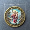 Saint Christopher Challenge Coin Traveler Prayer Coin