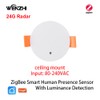 Presence Sensor, WenzhiIoT Zigbee 24GHz Radar MmWave Presence Sensor Body