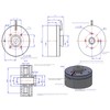 2804 Brushless Outrunner Hollow Shaft DC Motor Kit with AS5600