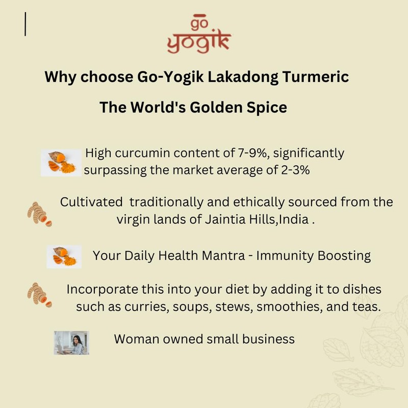Turmeric Powder (Lakadong)- 450g | High curcumin Lab tested |