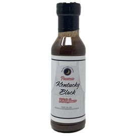 Premium | Kentucky Black BBQ Sauce | Crafted in Small Batches | 12 fl. oz. Flavor Lock Bottle | Dark, smoky, and full of bite!