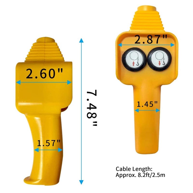 Controlador de Cabrestante, Yctze Winch Controlador con Cable Ensamblaje de