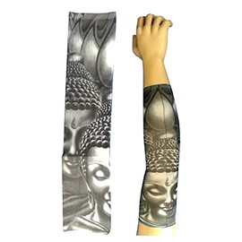 Lovelegis tattoo sleeve - portable - sleeve - fake tattoo - image - a Buddha - tattoo - half sleeve - tribal - gift idea for Christmas and birthday - w99