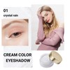 Oulac Shimmer White Cream Eyeshadow-Eyeshadow Prime| as Highlighter Waterproof &
