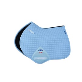 WeatherBeeta Prime Air-Tec Jump Shaped Saddle Pad, Sky Blue, Large