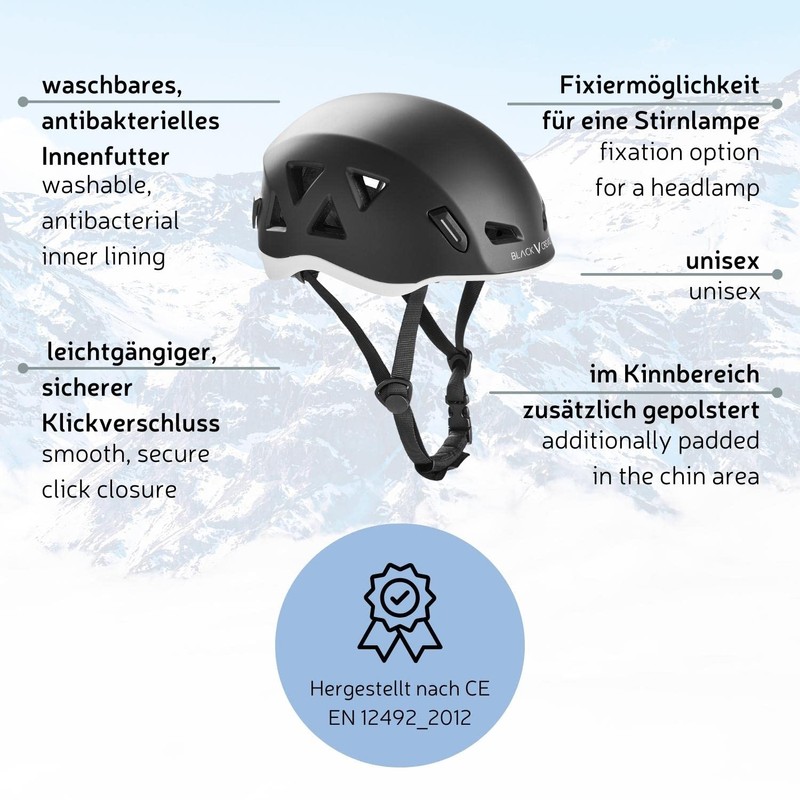 Black Crevice Matrei Ski Touring Helmet, White, L (58-61 cm)