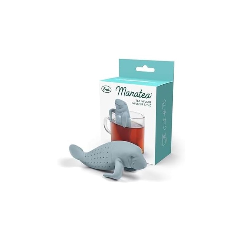 Fred and Friends Infusor de Té de Silicona, MANATEA