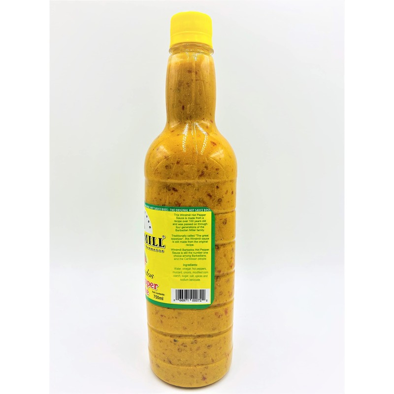 Windmill Barbados Hot Pepper Sauce - 26 oz
