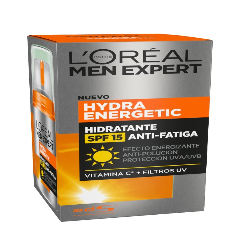 Men Expert Hydra Energetic Hidratante Anti-Fatiga Spf15 50 M