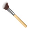 Manicare Bamboo Blusher Brush, Makeup Brush With Bamboo Handle And