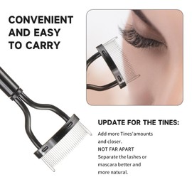 Eyebrow Brush Eyelash Brush Eyelash Separator Lash Comb Brow Brush Lash Brush Eyelash Comb Separator Eye Brow Brush Eye Makeup Tools Set 3 PCS