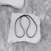 ECSiNG 2pcs Recorder Turntable Drive Belt Width 5mm Circumference 545mm
