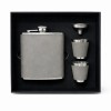 12 Sets Case Stainless Steel Whisky Hip Flask 6oz Portable