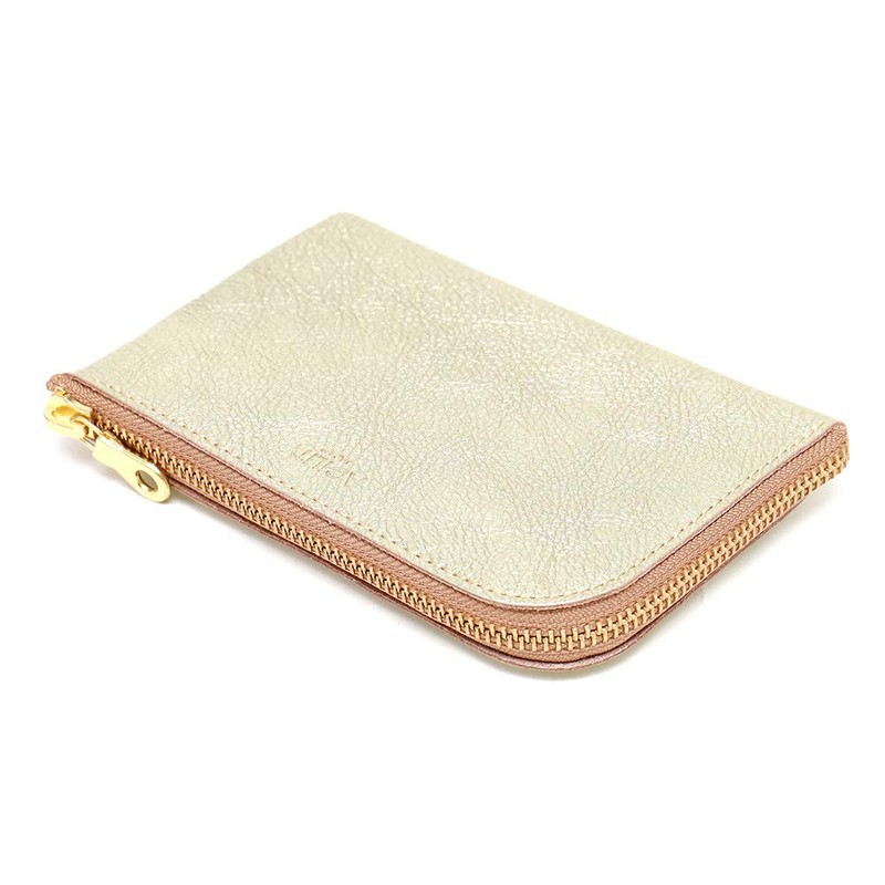 Agility affa Smart Wallet, L-shaped Zipper, Cowhide Leather, Smartphone Can