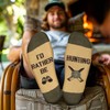 AGRIMONY Funny Hunting Socks for Men Dad Teen Boys -