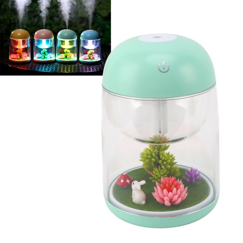 Micro Landscape Humidifier Cute Quiet 2 in 1 Ultrasonic Essential