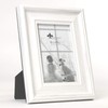 Lawrence Frames Marlow Elegant Picture Frame, 4x6, White