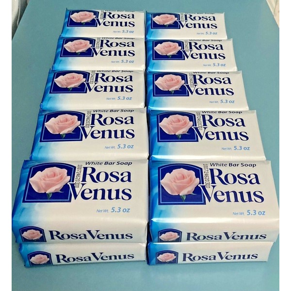 (Pack of 20) Rosa Venus White Bar Soap, 5.3 oz.