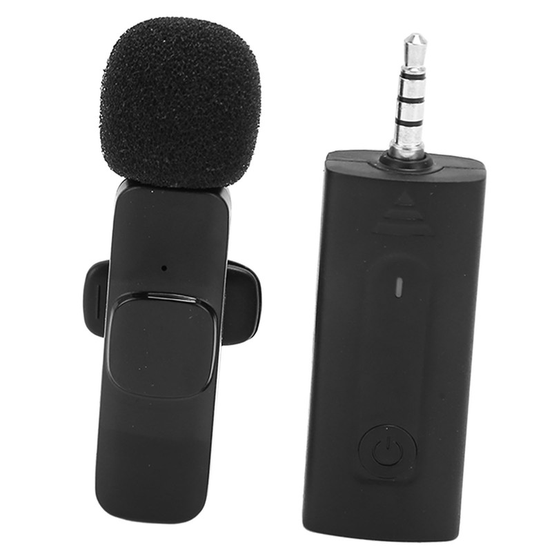 Wireless Lavalier Microphone Professional Plug and Play Noise Reduction Mini