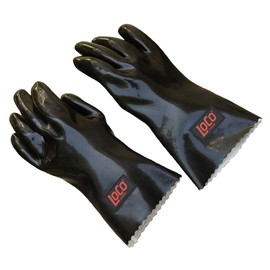 LoCo Cookers LCFHG PVC Turkey Fryer Gloves, Black