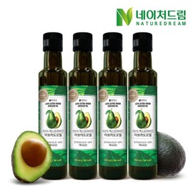 Nature Dream 네이처드림 아보카도오일 엑스트라버진 250ml x 4병 Nature Dream Extra Virgin Avocado Oil 250ml x 4 bottles