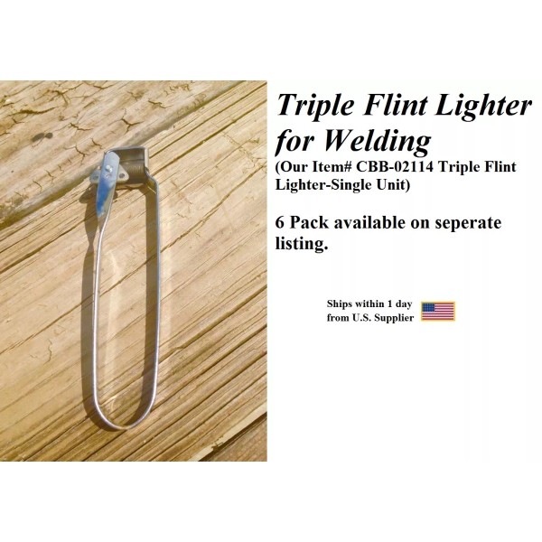 Unbranded/Generic TRIPLE FLINT LIGHTER FOR WELDING-1 LIGHTER