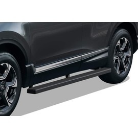 APS iBoard Running Boards 4 inches Matte Black Custom Fit 2017-2020 Honda CR-V (Nerf Bars Side Steps Side Bars)