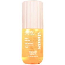 Natural Scents Perfume Para Cabello y Cuerpo Sunny 100 ml Fragancia para Mujer con Vitaminas Aroma Duradero y Refrescante Attitude