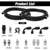 Universal Power Steering Pump Hose Kit 551082, Return to Reservoir