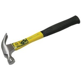 Claw Hammer, 8OZ, Handle Type Fibreglass, Weight 8oz, Hammers Claw Tools, 1 Piece in Pack - 60201500