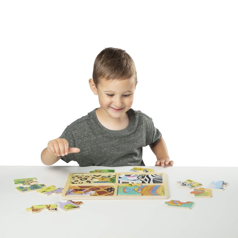 Melissa & Doug 41362 (Wooden) -Jigsaw Puzzles