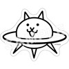 Nyanko Dai Shoten Original Sticker Set Nekonotori Nyanko Great War