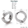 SCIOLTO No Piercing Needed, Fake Earrings, Non-Hole Earrings, Ear Cuff,