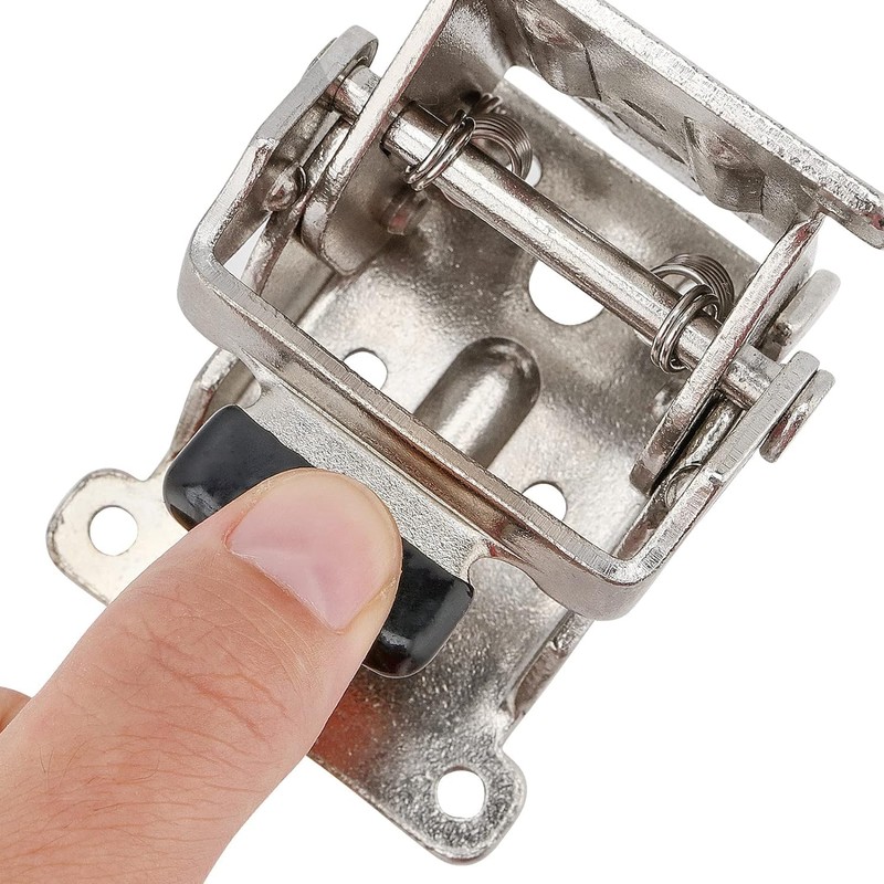 Cokritsm Folding Locking Hinges 90 Degree Foldable Furniture Leg Hinges,