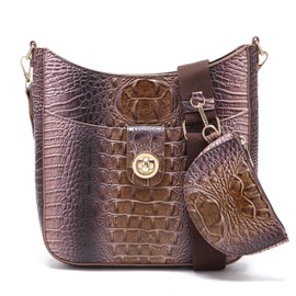 Makcr Joacbv Ladies Tote Leather Bags for Women Crocodile Pattern HandBag Large Capacity Shoulder Purse